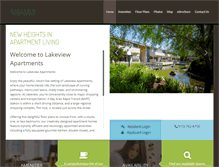 Tablet Screenshot of lakeviewinfremont.com